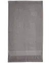 Lacoste Heritage Antimicrobial Hand Towel In Grey