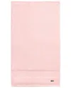 Lacoste Heritage Antimicrobial Hand Towel In Pink