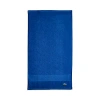 Lacoste Heritage Antimicrobial Hand Towel In Surf Blue