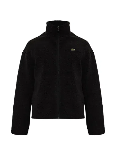 Lacoste High-neck Jacket In Black