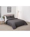 Lacoste Home Closeout!  Herringbone Stitch Quilt Set, Twin In Gray