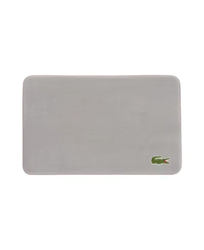 Lacoste Home Crocodile Memory Foam Bath Rug, 19" X 30"
