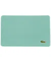 Lacoste Home Crocodile Memory Foam Bath Rug, 19" X 30" In Beach Glass