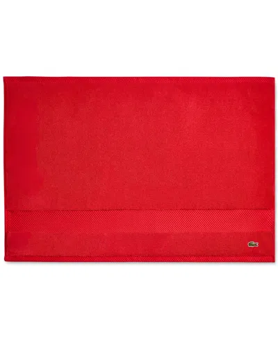 Lacoste Home Heritage Anti-microbial Supima Cotton Tub Mat, 21" X 31"