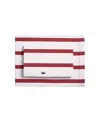 Lacoste Home Lacoste Mini Geo Logo 200-thread Count Cotton 4-pc. Sheet Set, Queen
