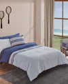 Lacoste Home Micro Logo 2-pc. Comforter Set, Twin In Navy
