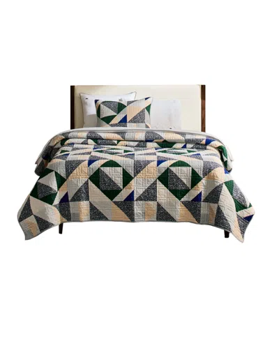 Lacoste Home Signature Cotton 2-pc. Quilt Set, Twin In Multi