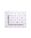 Lacoste Home Slice Sheet Sets Bedding In Baroque Rose