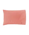 Lacoste Home Solid Cotton Percale Pillowcase Pair, King In Canyon