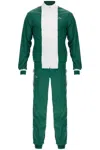 Lacoste Recycled Polyester Tracksuit Set In Green