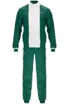 Lacoste Recycled Polyester Tracksuit Set In Green