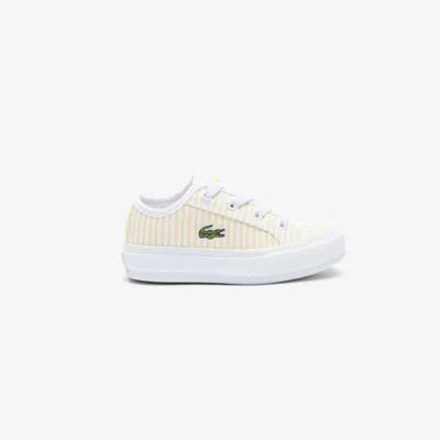 Lacoste Infants' Backcourt Sneakers - 8 In Yellow