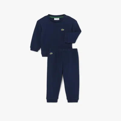 Lacoste Infants' Fleece Tracksuit - 18m In Blue