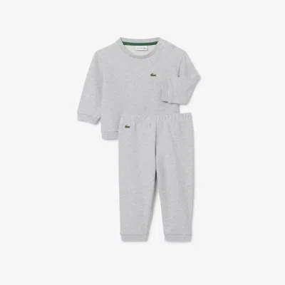 Lacoste Infants' Fleece Tracksuit - 18m In Grey