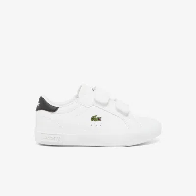 Lacoste Infants' Powercourt Sneakers - 4 In White