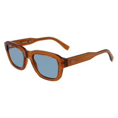 Lacoste Injected Sunglasses In Brown