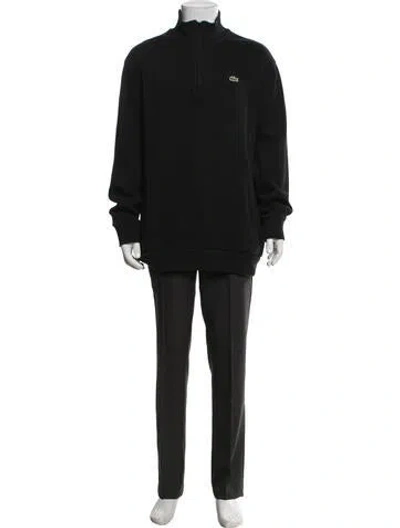 Pre-owned Lacoste Jacket In Black/blue