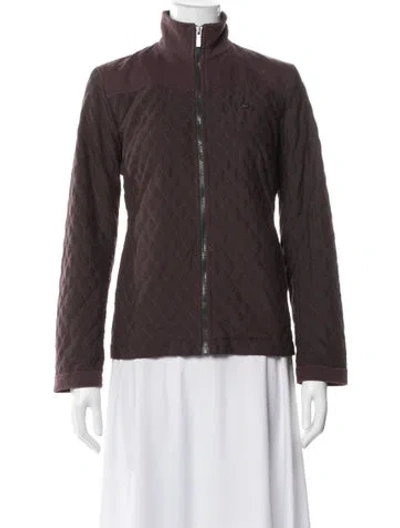 Pre-owned Lacoste Jacket In Brown