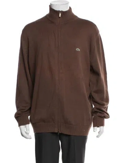 Pre-owned Lacoste Jacket In Brown