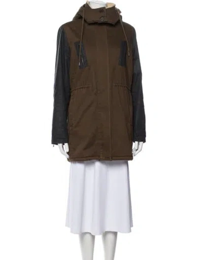 Pre-owned Lacoste Jacket In Brown