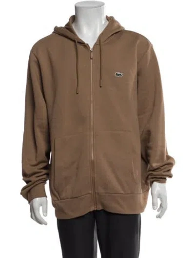 Pre-owned Lacoste Jacket In Brown