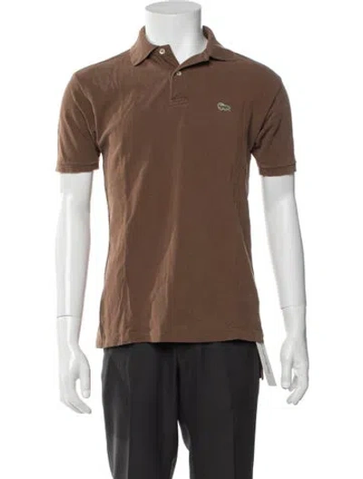 Pre-owned Lacoste Jacket In Brown