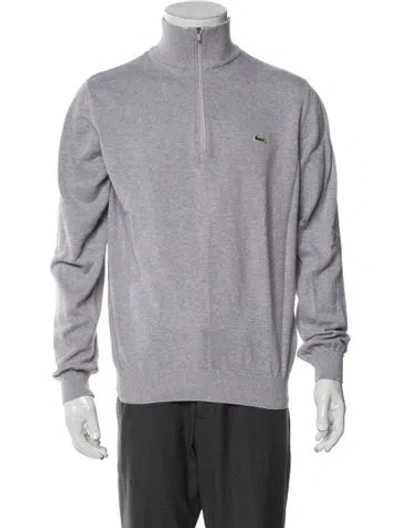 Pre-owned Lacoste Jacket In Gray