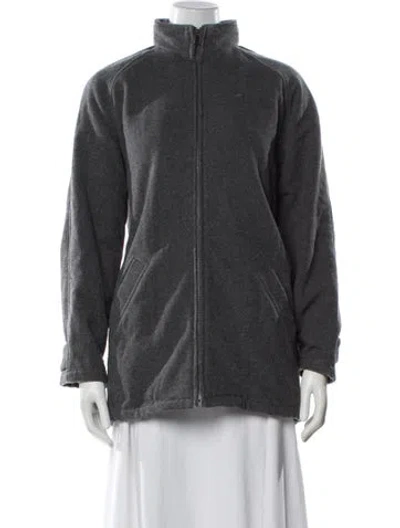 Pre-owned Lacoste Jacket In Gray