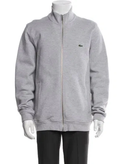 Pre-owned Lacoste Jacket In Gray