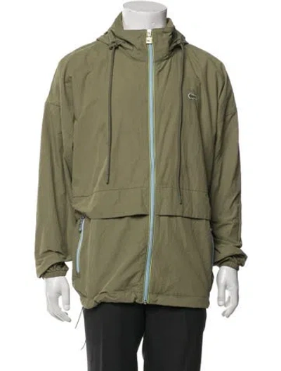 Pre-owned Lacoste Jacket In Green