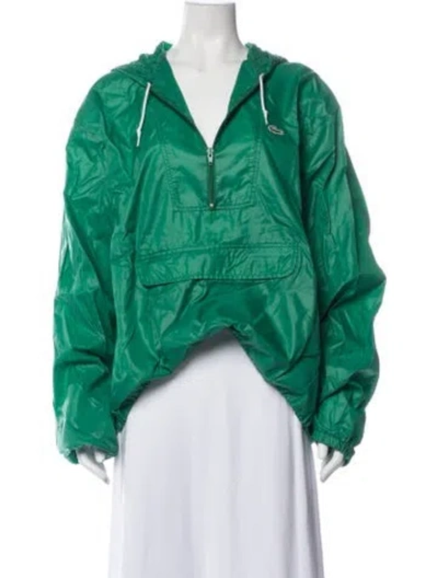 Pre-owned Lacoste Jacket In Green