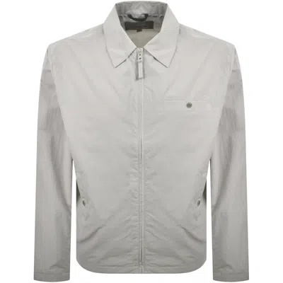 Lacoste Jacket Grey In Animal Print