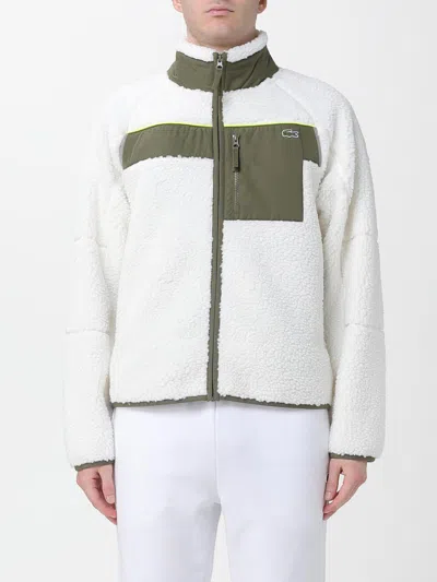 Lacoste Jacket  Men Color Kaki In White