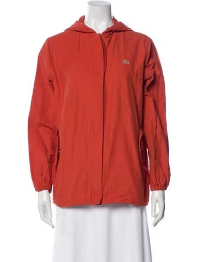 Pre-owned Lacoste Jacket In Orange
