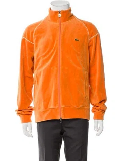 Pre-owned Lacoste Jacket In Orange