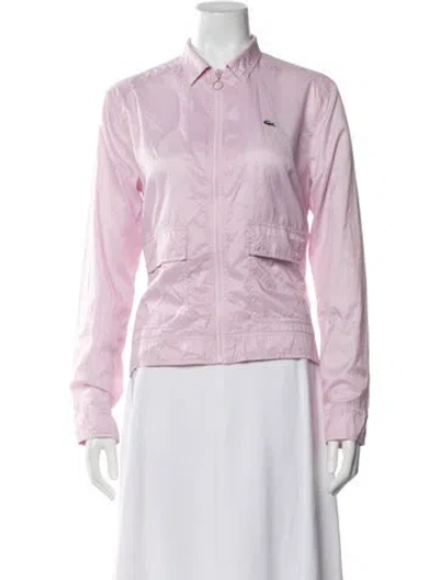 Pre-owned Lacoste Jacket In Pink