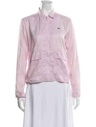Pre-owned Lacoste Jacket In Pink