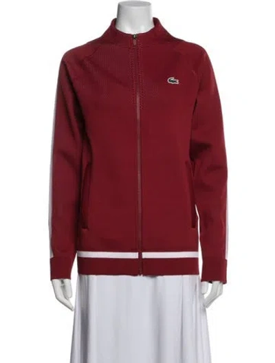 Pre-owned Lacoste Jacket In Red