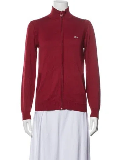 Pre-owned Lacoste Jacket In Red
