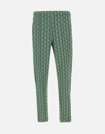 Lacoste Jacquard Knit Fabric Jogger Trousers