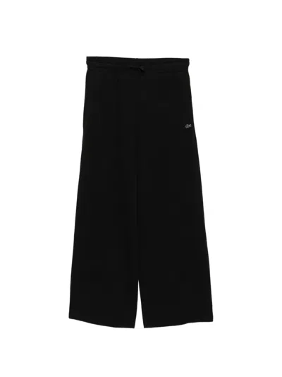 Lacoste Jersey Track Pants In Black