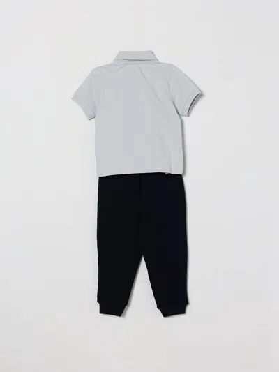 Lacoste Babies'  Jumpsuit Kids Color Gnawed Blue In White