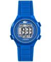 Lacoste Kid's Lc33 Blue Silicone Strap Watch, 32.6mm In Blue