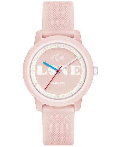 Lacoste Kids' 12.12 Pink Silicone Watch 33mm