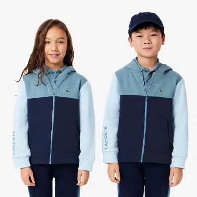Lacoste Kids' Colorblock Hoodie - 16 Years In Blue
