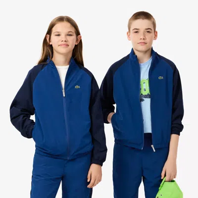 Lacoste Kids' Colorblock Track Jacket - 12 Years In Blue