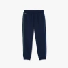 LACOSTE KIDS' CONTRAST ACCENT SWEATPANTS - 10 YEARS