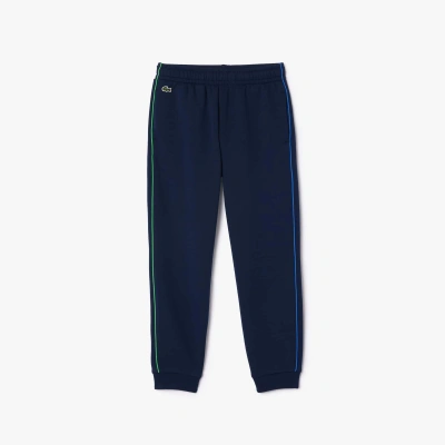 Lacoste Kids' Contrast Accent Sweatpants - 3 Years In Blue