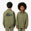 Lacoste Kids' Crocodile Print Jacket - 12 Years In Green