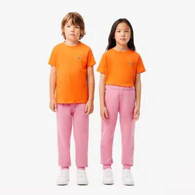Lacoste Kids' Fleece Sweatpants - 16 Years In Pink